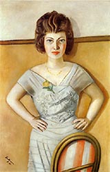 Portrait of Frau Heidel 1922
