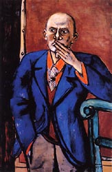 Self Portrait in Blue Jacket 1950