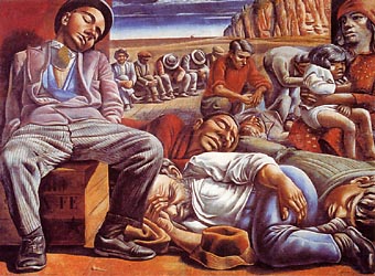 Dessocupados, 1934 by Antonio Berni