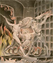 Satan, SIn and Death - Satan Comes to the Gates of Hell, c1806