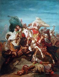 Combat of Arab Cavaliers, 1854