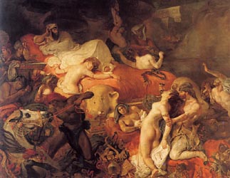 The Death of Sardanapalus, 1827-28