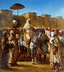 The Sultan of Morrocco