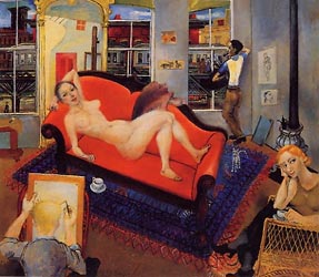 Nude by the El 1934