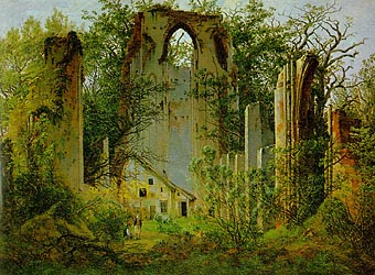 Eldena Ruin, 1825