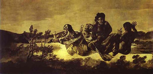 Atropos (The Fates), 1821-23 by Goya