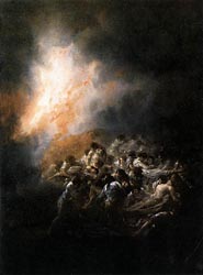 Fire at Night, 1793-94