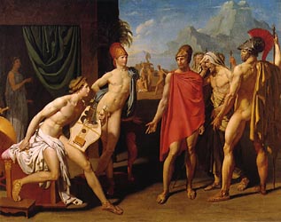 Achilles Receivinh the Envoys of Agamemnon, 1801