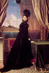 Queen Caroline Murat of Naples, 1814