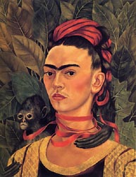 Self Portrait with Monkey 1940