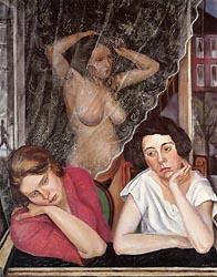 Three Girls at the Window, 1927