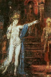 Salome Dancing before Herod (Salome Tattooed), 1874 (detail)