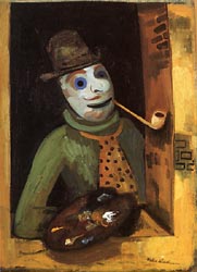 Painter with Mask 1935