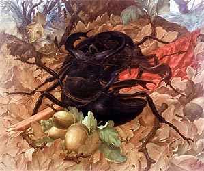 The Politics of the Dry Leaf, 2001 (100x120cm)