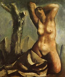 Nudo con Albero, 1930