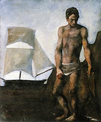 Pescatore con Vela, 1924