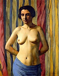 Nude with Blue Shawl, 1922