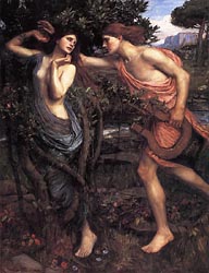 Apollo and Daphne, 1908