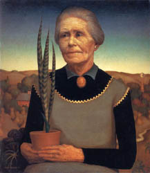 Woman with Plant 1929